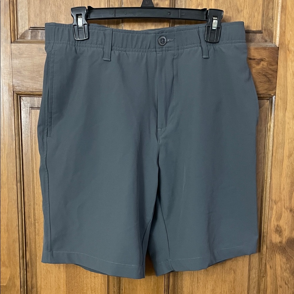 Under Armour Men's Charcoal Flat Front Shorts